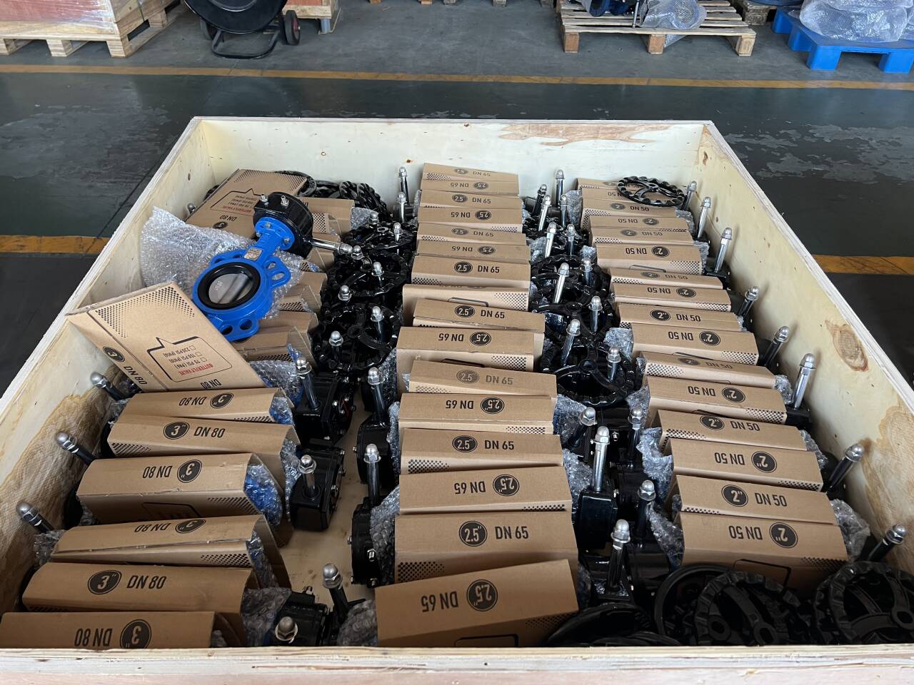 A batch of products from Zhongguan Valve has been successfully exported overseas!